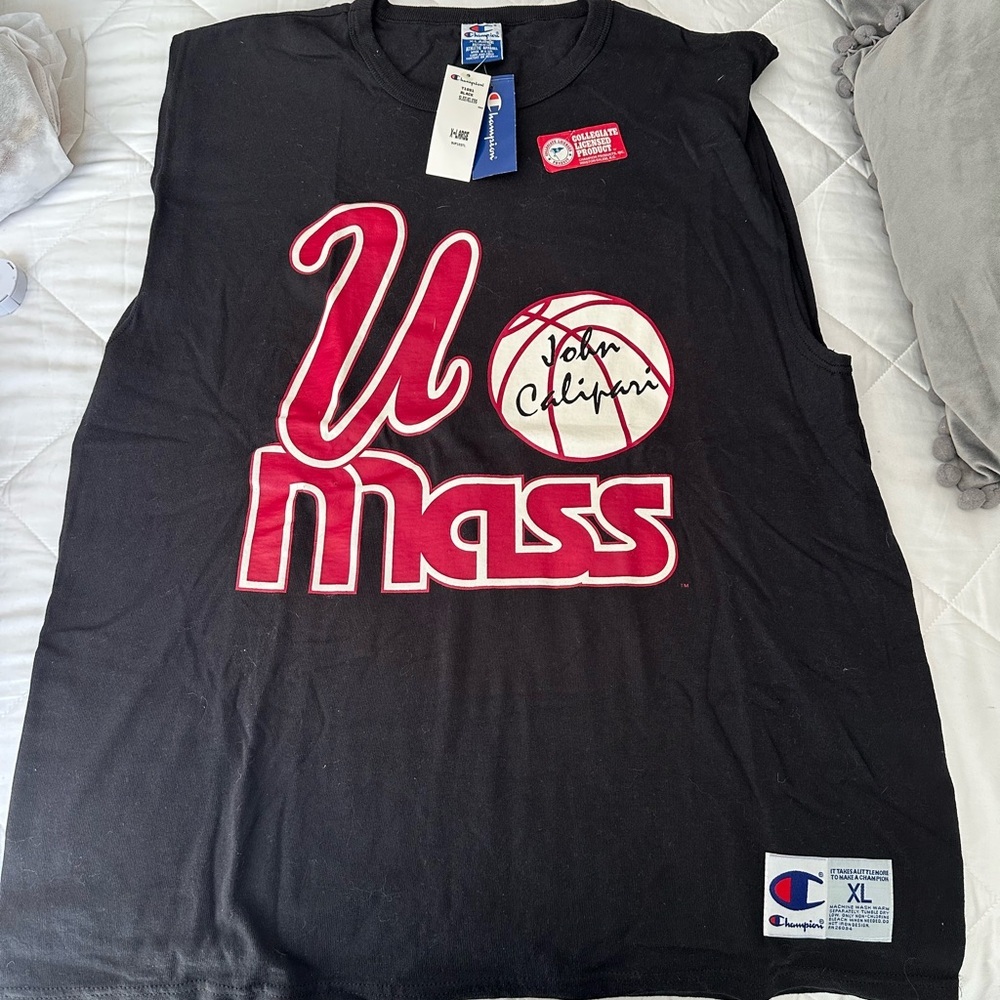 UMass John Calipari Collegiate Basketball Jersey NET Size XL